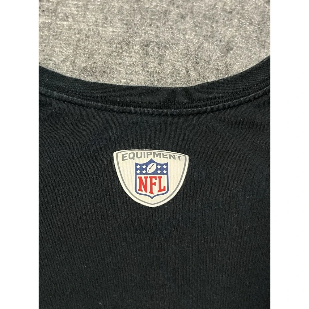 Nike Shirt Men's Size XL Oakland Raiders Dri-fit‎  Black NFL Equipment